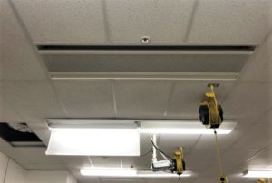Ceiling Installation of Chilled Beam